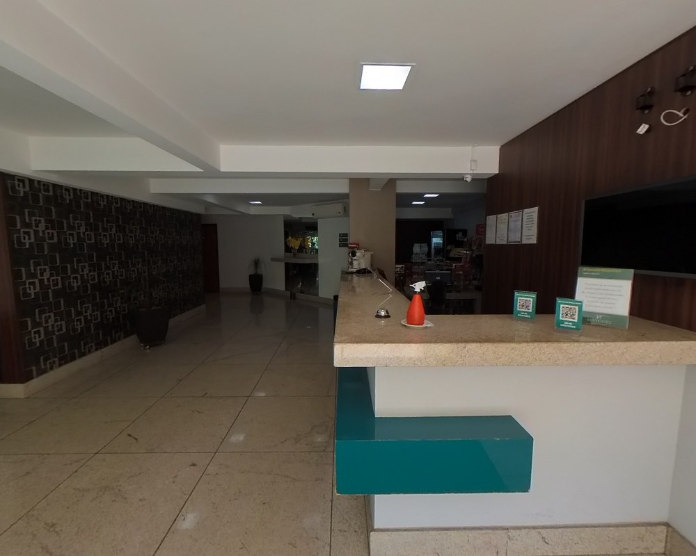 Recepção e estrutura do hotel