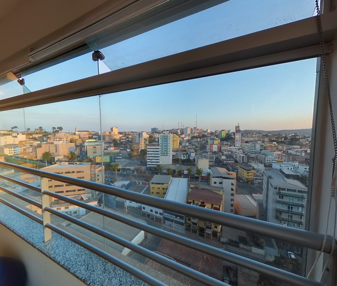 Vista de Conselheiro Lafaiete a partir do hotel